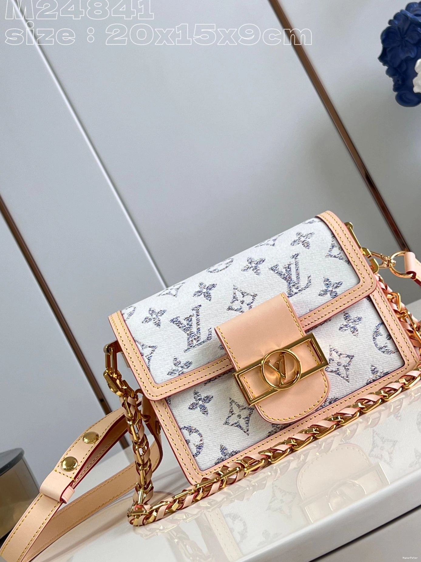 LOUIS VUITTON DAUPHINE MINI-20*15*9CM 0715